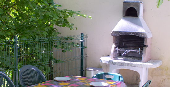 Barbecue on the common terrace